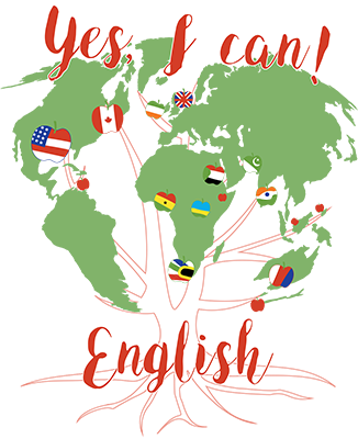 Logo Yes I Can English